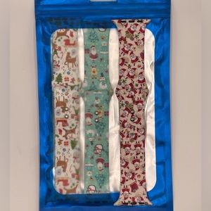 Compatible Apple Watch Christmas Holiday 3 Packs, 42mm 44mm 45mm 49mm